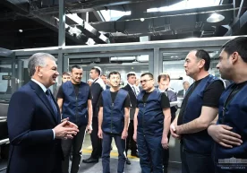 Shavkat Mirziyoev iqtisodiyotning turli tarmoqlarida