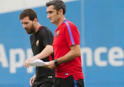 Pike va Messi "Valverde bilan qanday xayrlashdi? фото
