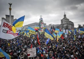 Ukrainada namoyishlar, 2014 yil Rossiya va Ukraina
