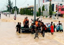 Малайзияда кузатилаётган кучли сув тошқинлари сабаб,