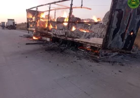 Бухоро вилояти Пешку туманида пахта ортилган юк