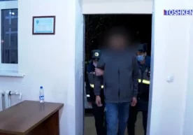 Кадр: Видеодан скриншот Тошкентда ўтказилган тунги рейд
