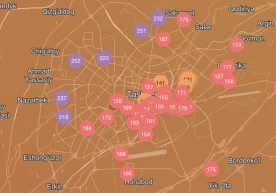 Тошкентда ҳаво сифати ёмонлашмоқда, деб экологик кузатув