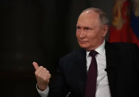 Россия президенти америкалик журналистга берган