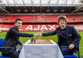 Today, all eyes in the chess world are fixed on a single