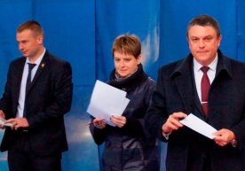 Donetskda o‘tkazilgan saylovlarda Denis Pushilin g‘alaba qozondi фото