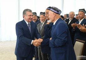 Prezident Shavkat Mirziyoyev Xovos tumanidagi «Saxovat»