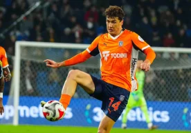 The intense match between Bashakshehir and Fenerbahçe,