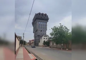 Фото: Видеодан кадр Самарқанддаги маҳаллаларнинг бирида