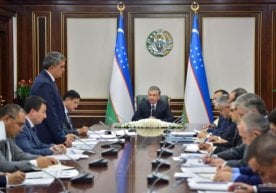 Президент Шавкат Мирзиёев 19 сентябрь, пайшанба куни сув