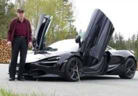 Норвегиялик 78 ёшли эркак кунлик фойдаланиш учун McLaren суперкарини сотиб олди фото