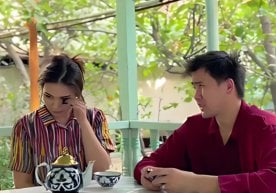 A humorous and loving video clip dedicated to the relationship between a husband and wife (video) фото