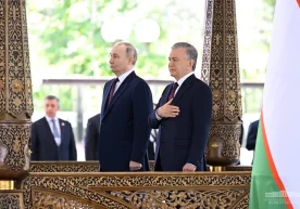 Фото: Президент матбуот хизмати 27 май куни Кўксарой