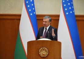 Oliy Majlis Senatining 20-yalpi majlisida chiqish qilgan