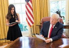 Фото: Instagram @madwestt АҚШ президенти Дональд Трампнинг