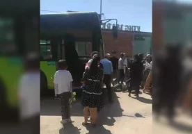 28 апрель куни 86-сонли йўналишда ҳаракатланувчи ҳайдовчи