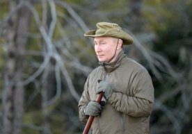 Putin va mudofaa vaziri Shoygu Sibirda dam oldi (fotoreportaj) фото