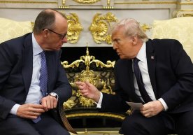 AQSH prezidenti Donald Tramp Germaniya kansleri Fridrix