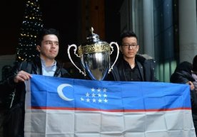 Шахмат бўйича FIDE жаҳон чемпионати қаҳрамонлари тантанали кутиб олинди (Фото) фото