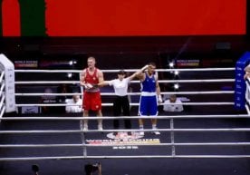 Özbek boksörleri yarı final müsabakalarında üstün