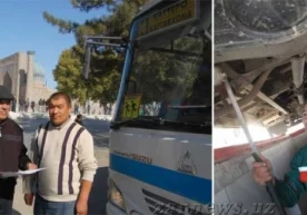 Самарқанд шаҳрида 21 та автобус жамланмаси, 46 та