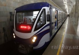 Toshkent metrosiga modernizatsiya qilingan vagonlarning yangi partiyasi qoʻyilmoqda (foto) фото