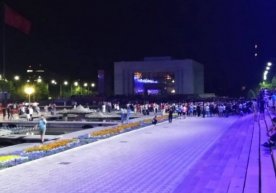 Фото: Tengrinews Бишкек марказидаги Олатоғ майдонига