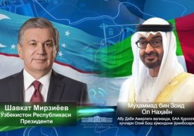 Шавкат Мирзиёев Абу Даби валиаҳди билан коронавирусга қарши курашиш ҳақида гаплашди фото