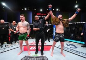 UFC Vegas 104 турнири. Асосий кардда қизиқарли жанглар намойиш этилди фото