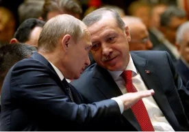 Rossiya prezidenti Vladimir Putin va Turkiya prezidenti
