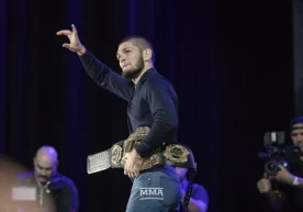 UFC чемпиони камари соҳиби Хабиб Нурмагомедов ирландиялик