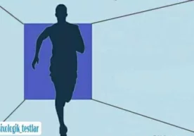 Расмдаги одам сизнингча қайси томонга югурмоқда?