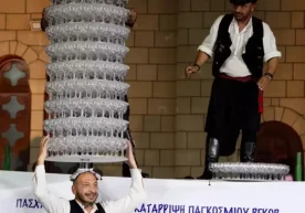 Кипрнинг Арадипу шаҳрида яшовчи машҳур раққос Динос Кантис