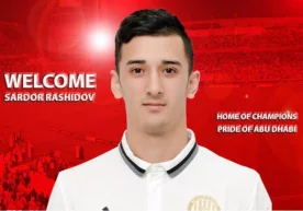 Ўзбекистон миллий терма жамоаси аъзоси Сардор Рашидов