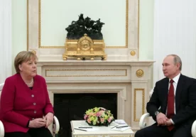 Россия президенти Владимир Путин шанба куни ГФР канцлери