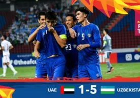 БАА - Ўзбекистон учрашувида урилган барча голларни томоша