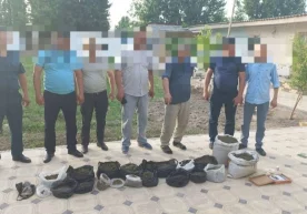 Фото: Ички ишлар вазирлиги Сирдарё туманида тезкор тадбир