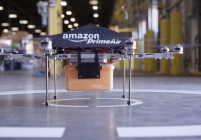 Amazon ilk bor dron yordamida buyurtmani etkazdi фото