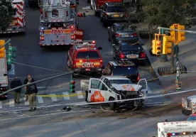 Нью-Йоркда теракт содир этишда гумонланаётган эркак,