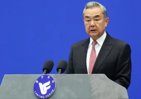 Хитой ташқи ишлар вазири Ван И Янги йил бошидаги анъанавий