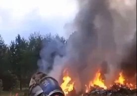 Россияда бортида Пригожин бўлган самолёт қулаб тушди фото