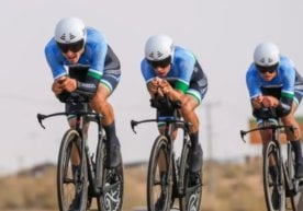 Велоспортнинг шоссе йўналиши бўйича давом этаётган Осиё