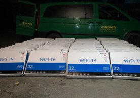 «Mersedes Bens Vito»ga ortilgan televizorlar manzilga yetib bormadi фото