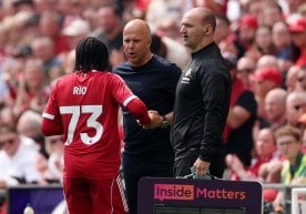 Liverpool head coach Arne Slot has responded to fan