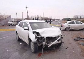 Фарғона вилоятининг Фарғона туманида йўл-транспорт