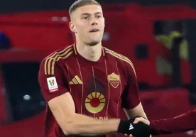 Ukrainian central striker Artem Dovbyk, who plays for