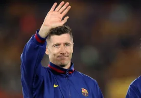 Barselona hujumchisi Robert Lewandowski atrofidagi