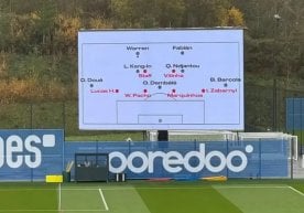 Париж Сен-Жармен машғулот майдонида кутилмаган ҳолат