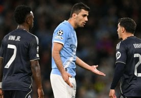 El centrocampista del Manchester City, Rodri, se ha