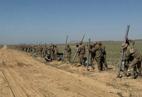 Началось строительство заграждения на кыргызско-таджикской границе